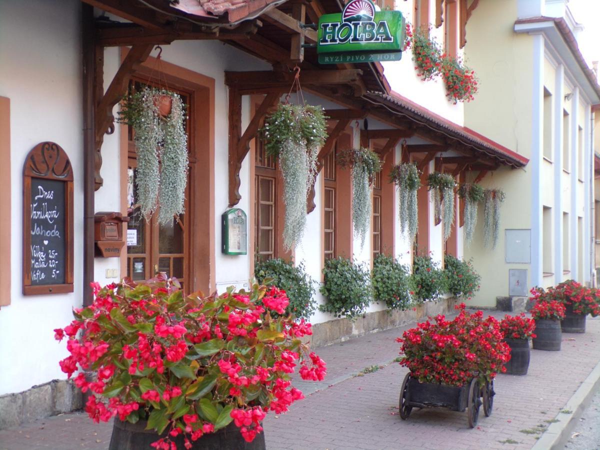 Penzion Restaurace U Helferu Libuň 외부 사진